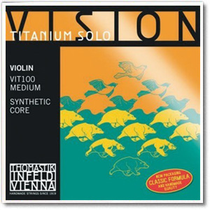 Thomastik Infeld VISION TITANIUM SOLO VIT100 violin string set